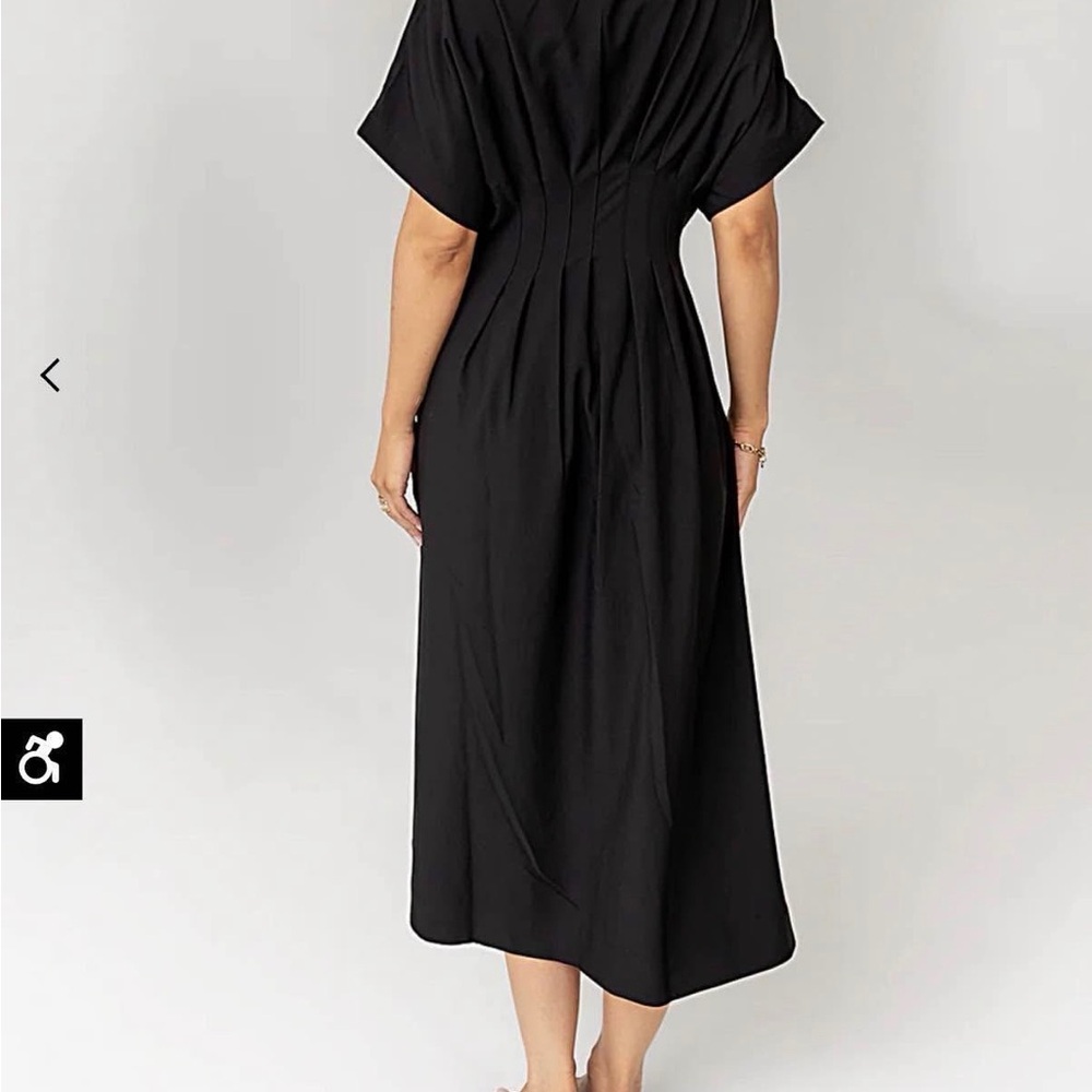 Bohme Black Collins Button-Down Dress - Picture 3 of 3